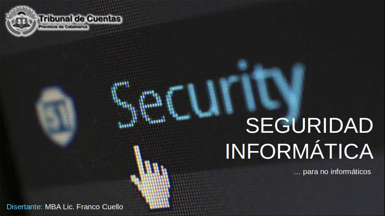 Charla sobre Seguridad Informática